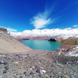 Cascadas y Laguna del Atuel